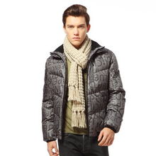 波司登羽絨服 男時尚字母印花短款 b1201029 12859 文字游戲灰 165 84a產品圖片1素材 it168圖片大全