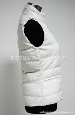 【外貿(mào)原單收腰女裝防水保暖羽絨背心馬甲工廠生產(chǎn)供應(yīng)批發(fā)084】?jī)r(jià)格,廠家,圖片,服裝加工,佰順羽絨制品(深圳)-